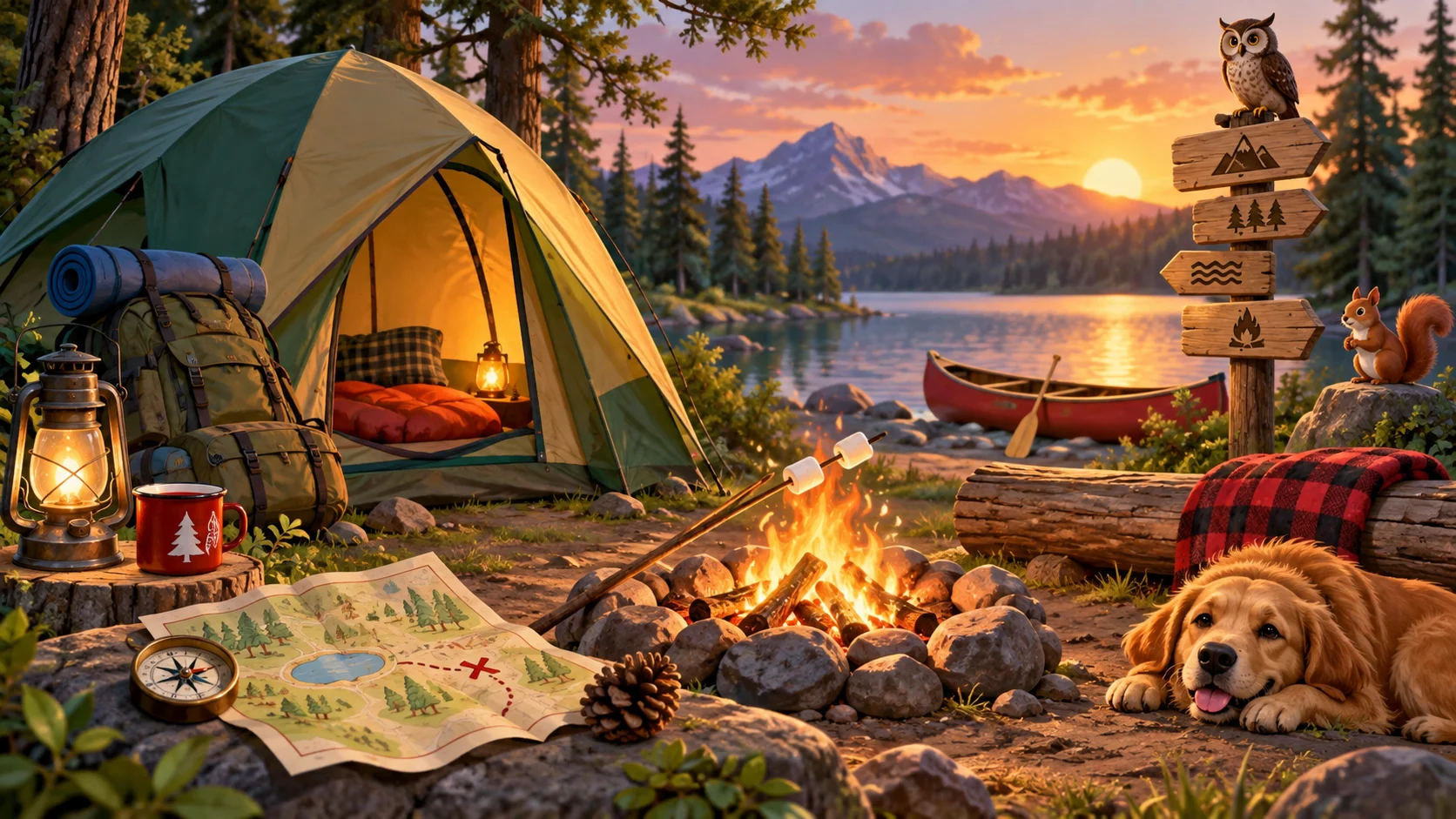 Camping Riddles riddles visual 2