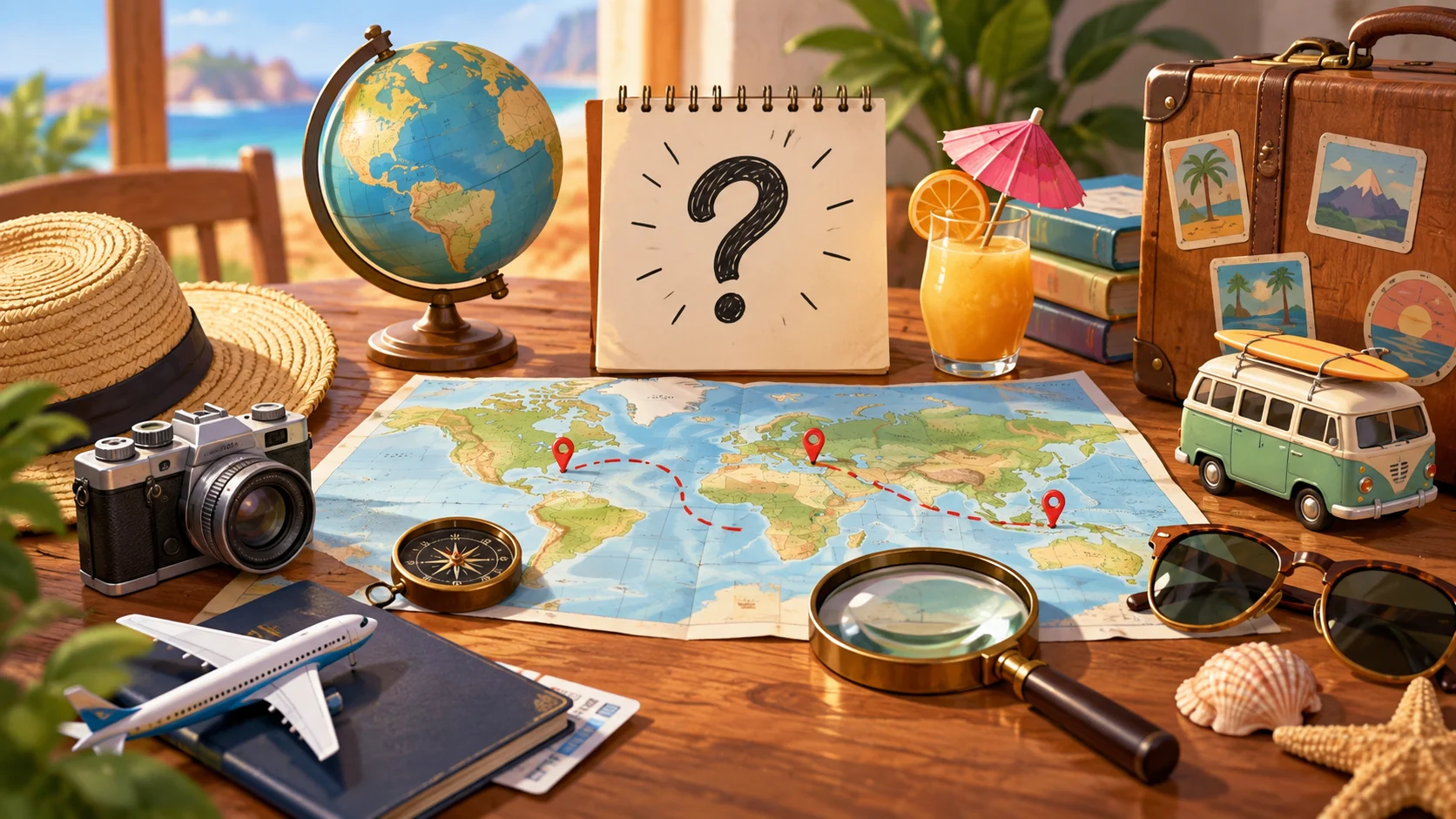 Vacation Riddles riddles visual