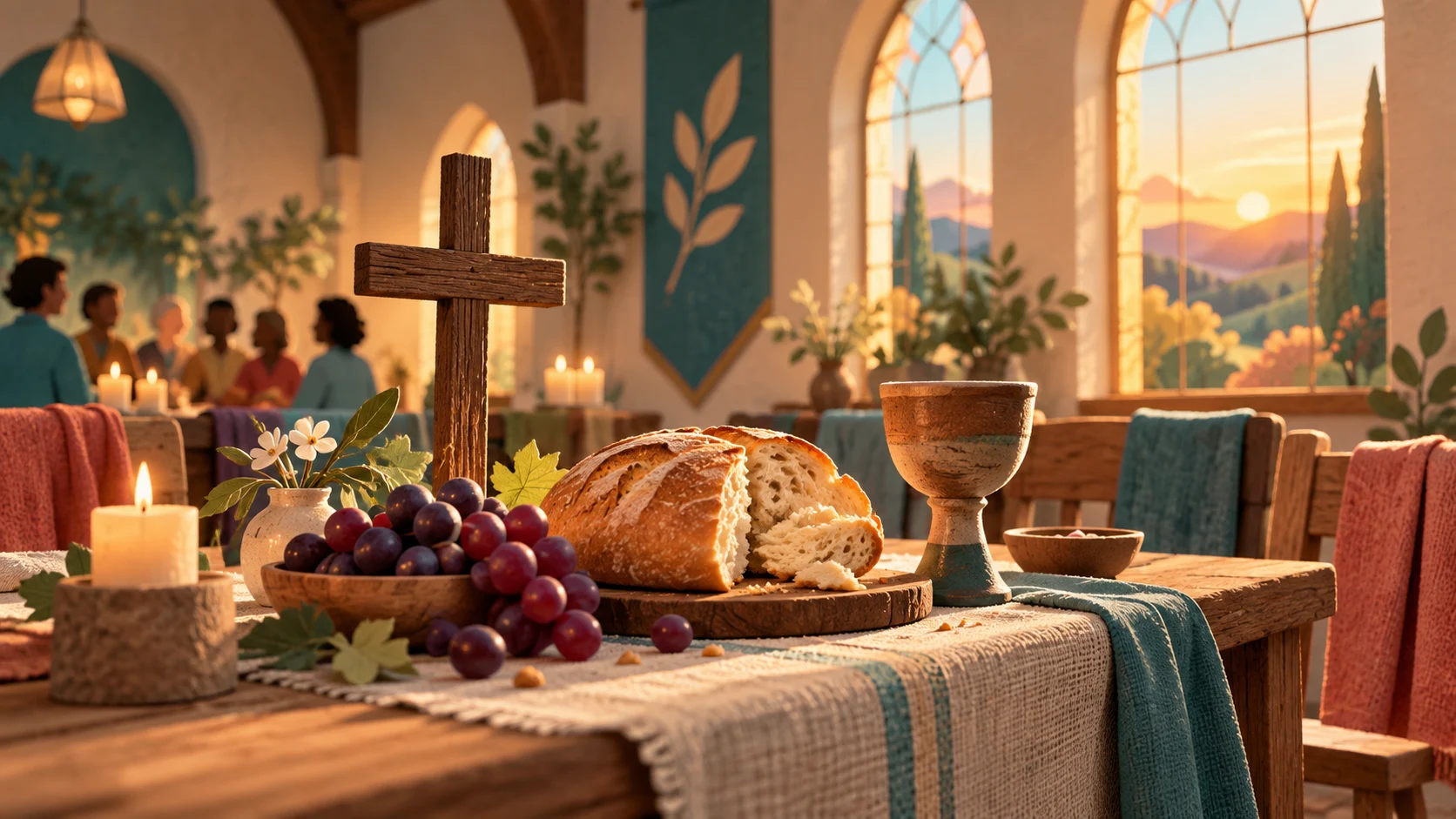 Bible Riddles visual for christian symbols, teachings, and celebrations