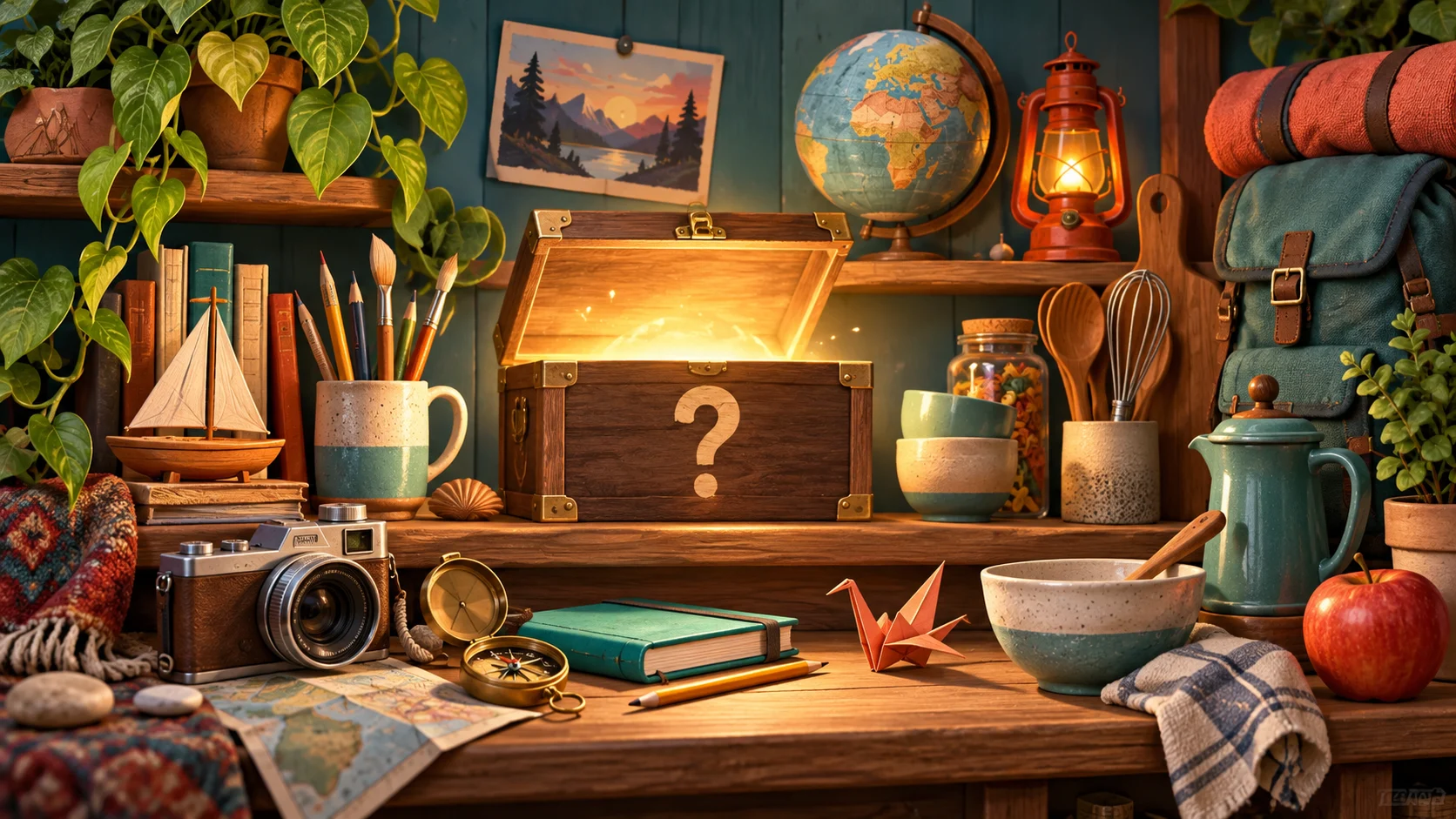 Guess the Object Riddles visual for kitchen object riddles